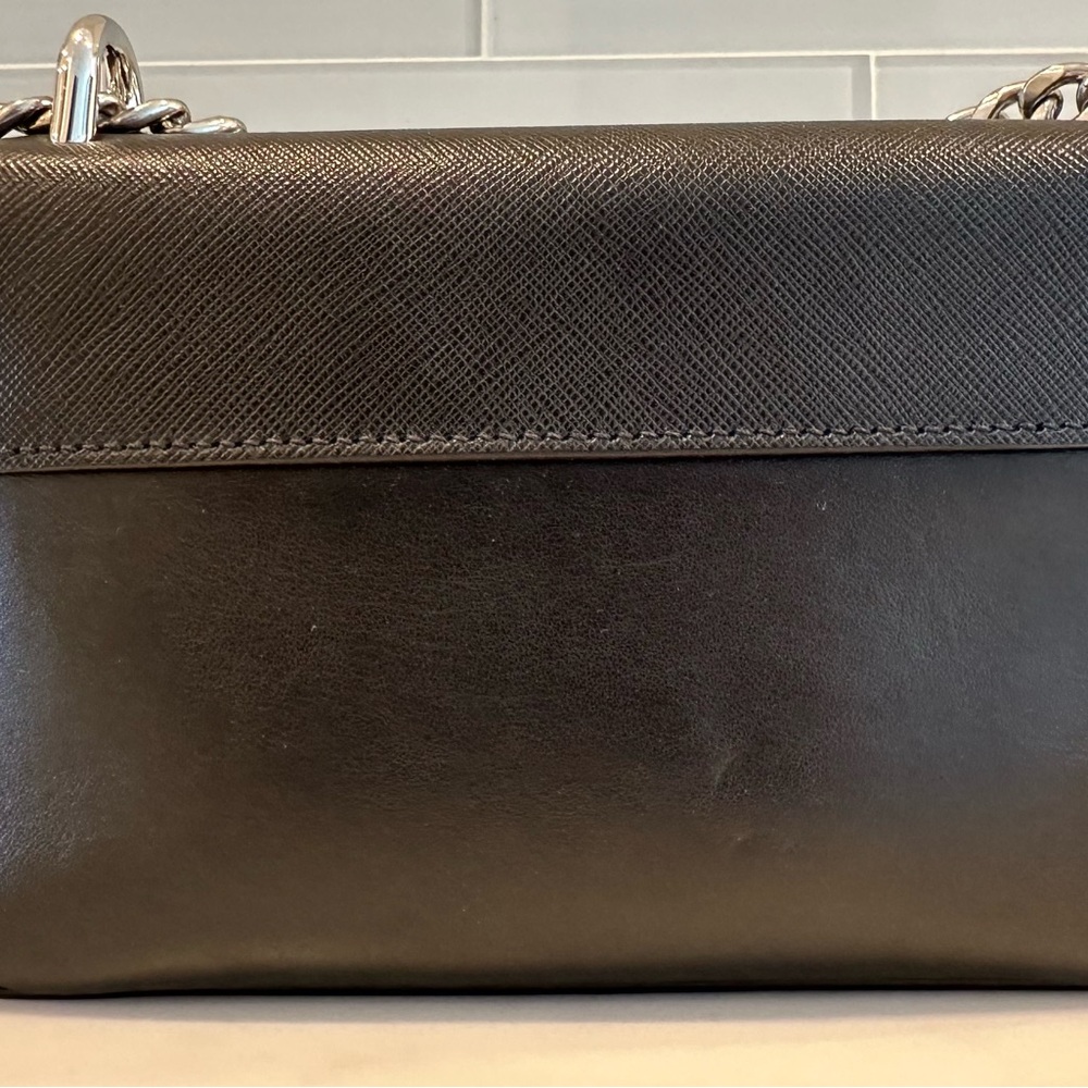 Prada Black Leather Chain Bag - Picture 4 of 6